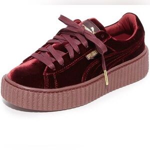 Puma Women's Deep Red Velvet Sneakers